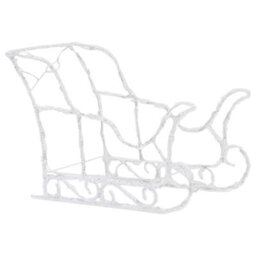 Walplus Reindeers & Sleigh Christmas Decoration 280X28X55 Cm Acrylic - thumbnail 5
