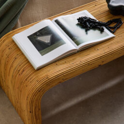Sweeek - Bench End Of Bed In Natural Rattan 100Cm Rounded Edges W 100 X D 45 X H 40Cm - thumbnail 5