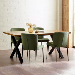 Oakham Thornbury Elegant Green Dining Chairs - Set Of 2 - thumbnail 6