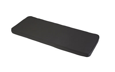 Glendale Garden & Leisure 3 Seater Bench Outdoor Garden Furniture Cushion - L141 X W48 Cm - Charcoal Grey - image 1