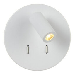 Lucide Bentjer Modern Reading Wall Light 14Cm - Led - 1X11W 3000K - White - thumbnail 6
