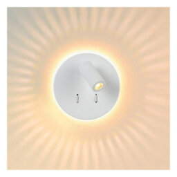 Lucide Bentjer Modern Reading Wall Light 14Cm - Led - 1X11W 3000K - White - thumbnail 8