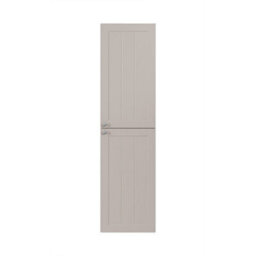 Heze Furniture Gusto Scandi Style Tall Bathroom Wall Cabinet - Cashmere - thumbnail 3