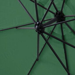 Sundaze Green 3M Garden Banana Parasol Cantilever Umbrella With Adjustable Crank Patio Sun Shade - thumbnail 6