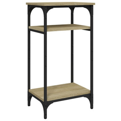 Berkfield Industrial Side Table Sonoma Oak 40X30X75 Cm Engineered Wood - image 1