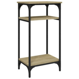 Berkfield Industrial Side Table Sonoma Oak 40X30X75 Cm Engineered Wood - thumbnail 1