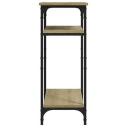 Berkfield Industrial Side Table Sonoma Oak 40X30X75 Cm Engineered Wood - thumbnail 7