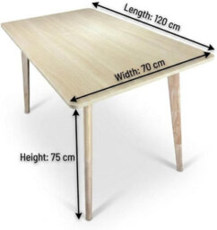 Doubs Oak Effect Dining Table And 4 Black Velvet Chairs 5-Piece Dining Table Set - thumbnail 7
