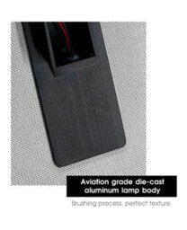 Led Wall Lamp  Black Body Warm White Indoor And Bedroom Lighting - thumbnail 5
