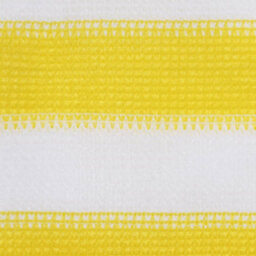 Berkfield Balcony Screen Yellow And White 120X600 Cm Hdpe - thumbnail 2