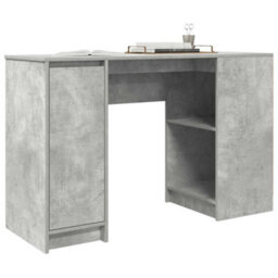 Walplus Desk Concrete Grey 120X42X76 Cm Engineered Wood - thumbnail 4