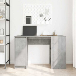 Walplus Desk Concrete Grey 120X42X76 Cm Engineered Wood - thumbnail 3
