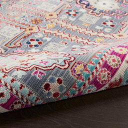 Vintage Kashan Vka05 Grey Multi Rug By Nourison-71 X 230 (Runner) - thumbnail 6