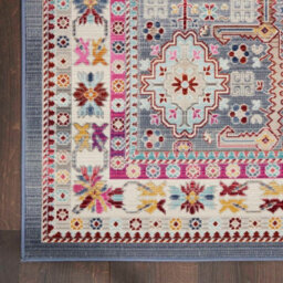 Vintage Kashan Vka05 Grey Multi Rug By Nourison-71 X 230 (Runner) - thumbnail 5