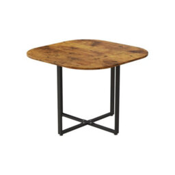 Space Saving Dining Table With 4 Velvet Chairs Set For Dining Room Furniture - thumbnail 2