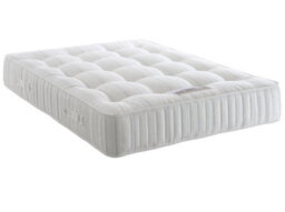 Divan Base Direct Dura Beds Balmoral Damask 1000 Pocket Sprung Divan Bed Set 5Ft King 4 Drawers- Wool Clay - thumbnail 3