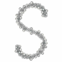 Vidaxl Christmas Ball Garland Silver 186 Cm Polystyrene - thumbnail 2