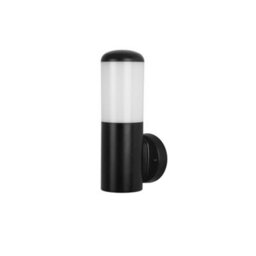 Luminosa Lighting Luminosa Indoo Outdoor Modern Wall Light Black Ip44 E27 40W - thumbnail 1