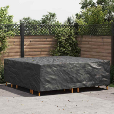 Walplus Outdoor Furniture Cover Black 220 X 220 X 70 Cm 420D - image 1
