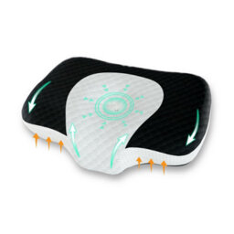 DMD Collective Cervical Memory Foam Neck Pillow For Side Sleepers, Orthopaedic Pillows For Back And Stomach Sleepers - thumbnail 1