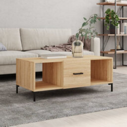 Berkfield Coffee Table Sonoma Oak 102X50X40 Cm Engineered Wood - thumbnail 1