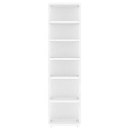 Berkfield Elegant Shoe Cabinets 2 Pcs White 27.5X27X102 Cm Engineered Wood - thumbnail 5
