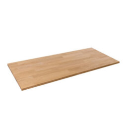 domli Solid Wood Oak Office Desk Top - 1500mm X 500mm X 27mm - Premium European Wooden Rectangular Tabletop Timber Worksurface - thumbnail 1