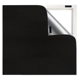 Marlow 2Pc Blackout Blinds Stick On 100% Blockout Curtain Window Shades Film - thumbnail 2