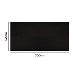 Marlow 2Pc Blackout Blinds Stick On 100% Blockout Curtain Window Shades Film - thumbnail 4