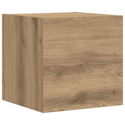 Berkfield 7 Piece Tv Cabinet Set Wall-Mounted Artisan Oak Engineered Wood - thumbnail 8
