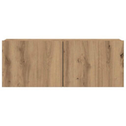 Berkfield 7 Piece Tv Cabinet Set Wall-Mounted Artisan Oak Engineered Wood - thumbnail 7