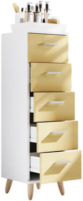 Vcm Bathroom Furniture Drawers Chest Of Drawers Landos M - image 1