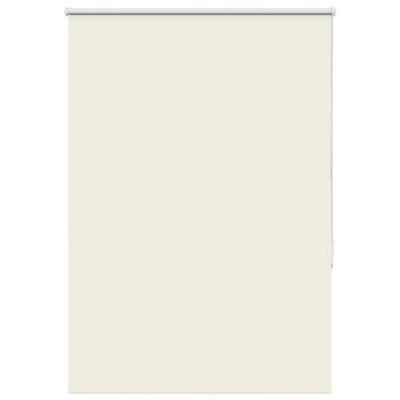 Berkfield Roller Blind Blackout Off White 95X150 Cm Fabric Width 90.7 Cm Polyester - image 1