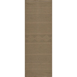 Livabliss Mystery-Washable Tan Beige Modern Living Dining Jute Rug 79 X 220 Cm Easy Care, Non Shedding - thumbnail 1