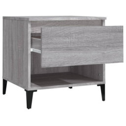 Berkfield Side Tables 2 Pcs Grey Sonoma 50X46X50 Cm Engineered Wood - thumbnail 8