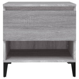 Berkfield Side Tables 2 Pcs Grey Sonoma 50X46X50 Cm Engineered Wood - thumbnail 7