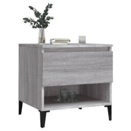 Berkfield Side Tables 2 Pcs Grey Sonoma 50X46X50 Cm Engineered Wood - thumbnail 4
