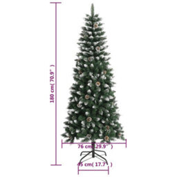 Walplus Artificial Christmas Tree With Stand Green 180 Cm Pvc - thumbnail 9