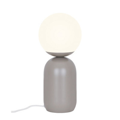 Nordlux Notti Indoor Table Lamp Brown Metal E14 Hand Blown Glass - Mains Powered, Ip20 - image 1