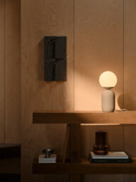 Nordlux Notti Indoor Table Lamp Brown Metal E14 Hand Blown Glass - Mains Powered, Ip20 - thumbnail 6