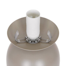 Nordlux Notti Indoor Table Lamp Brown Metal E14 Hand Blown Glass - Mains Powered, Ip20 - thumbnail 3