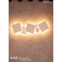 Luminosa Lighting Luminosa Cook Wall Light, 12.5W Led, 3000K, 975Lm, White, 3Yrs Warranty - thumbnail 3