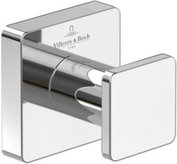 Villeroy & Boch Elements Striking Towel Hook In Chrome - thumbnail 1