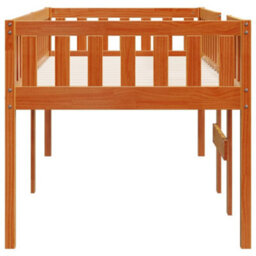 Berkfield Children's Bed Without Mattress Wax Brown 90X190 Cm Solid Wood Pine - thumbnail 6