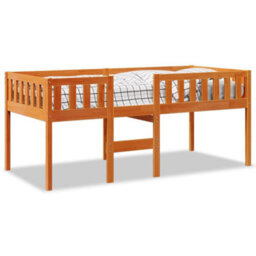 Berkfield Children's Bed Without Mattress Wax Brown 90X190 Cm Solid Wood Pine - thumbnail 2