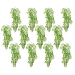 Leaf Pack Of 12 X 120Cm Artificial Hanging Palm Plant - thumbnail 1