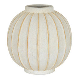 Hill Interiors Grove Globe Vase White (25Cm X 25Cm X 25Cm) - thumbnail 1