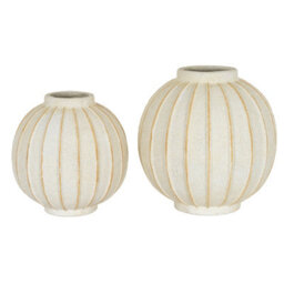 Hill Interiors Grove Globe Vase White (25Cm X 25Cm X 25Cm) - thumbnail 4