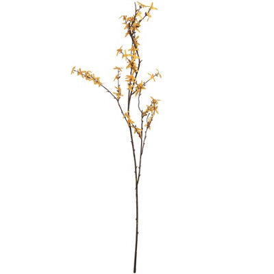 Wyld Haus Set Of 3 Artificial Forsythia Stems 1080mm Tall Faux Yellow Flowers - image 1
