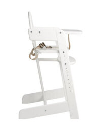 Safetots Grow With Me Wooden High Chair, White, Highchair For Baby And Toddler, Converts To A Childs Chair, Stylish And Practical - thumbnail 4